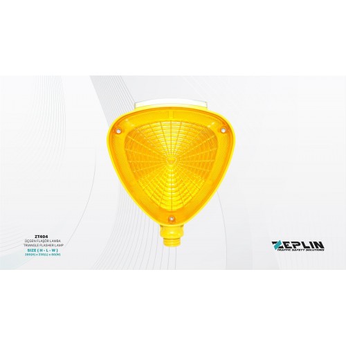 ÜÇGEN FLAŞÖR LAMBA