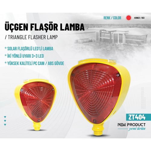 ÜÇGEN FLAŞÖR LAMBA