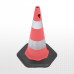 70 cm Ağırlıklı PVC Trafik Konisi, R2