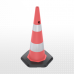 90 cm Ağırlıklı PVC Trafik Konisi, R2