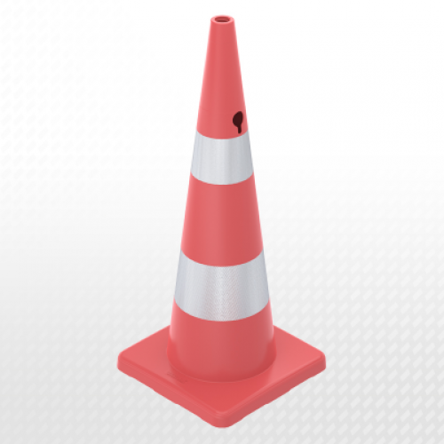 90 cm PVC Trafik Konisi, ZT902804R2 90 cm PVC Trafik Konisi, ZT902804R2