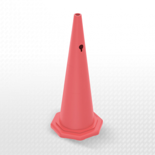 90 cm PVC Trafik Konisi, Sekizgen